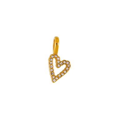 Heart Connector Charm